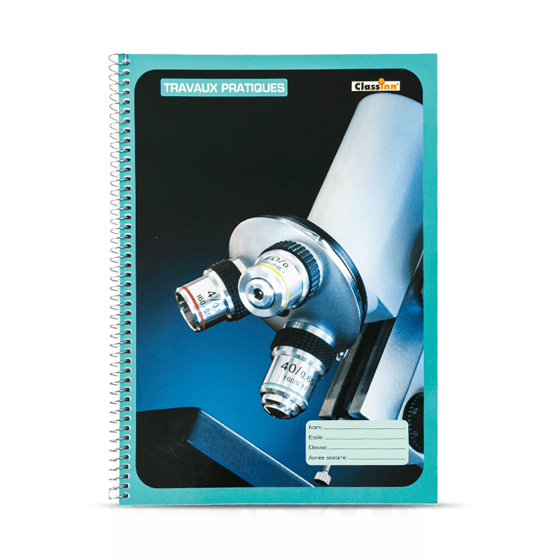 Cuaderno de ejercicios Travaux Pratiques de tapa dura