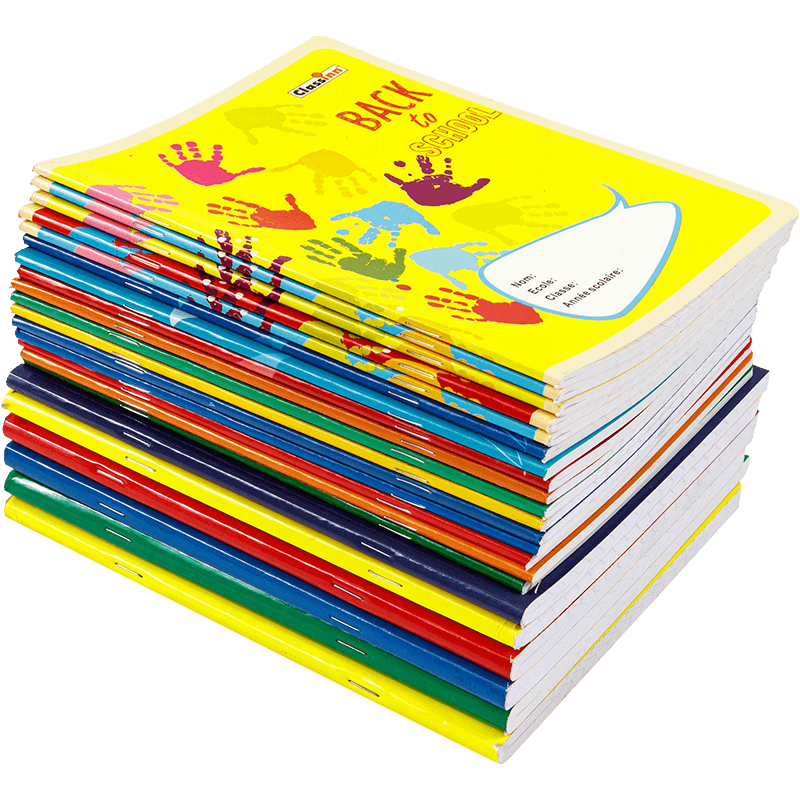 Varios colores disponibles Cuaderno de ejercicios