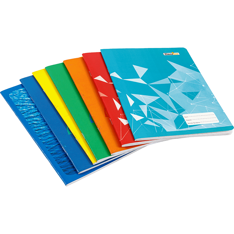Cuaderno de ejercicios de línea horizontal