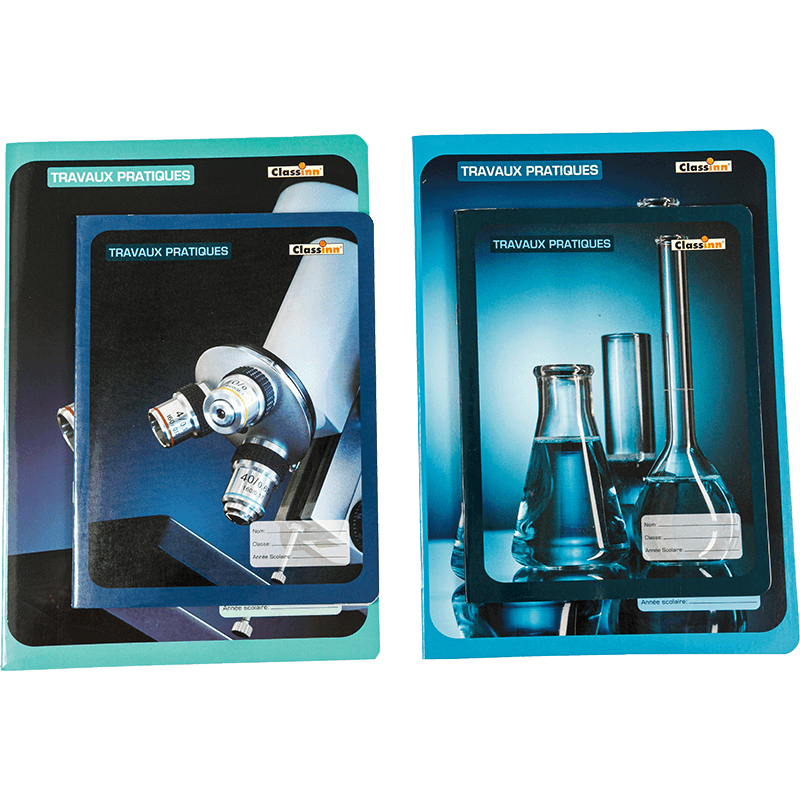 Cuaderno de ejercicios Travaux Pratiques de tapa dura