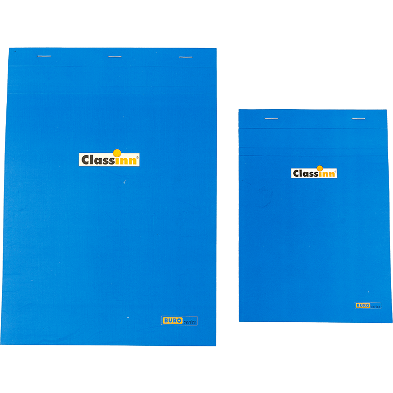 Bloc de notas disponible en varios colores.